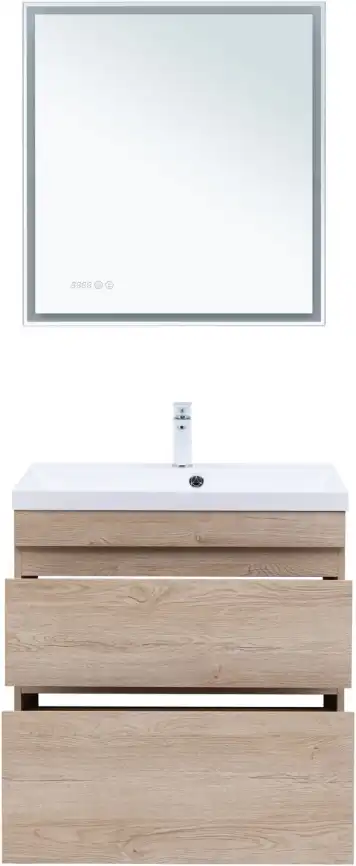 Тумба под раковину Aquanet Нота New 75 дуб светлый, 344143 фото 7