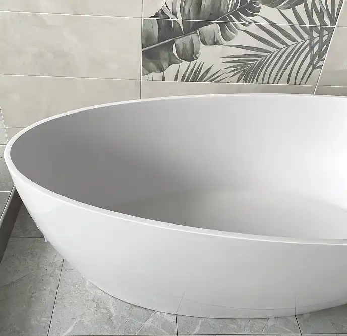 Ванна из литьевого мрамора  Aqua de Marco CALIPSO 168х80 Белая 1168WCAL фото 7