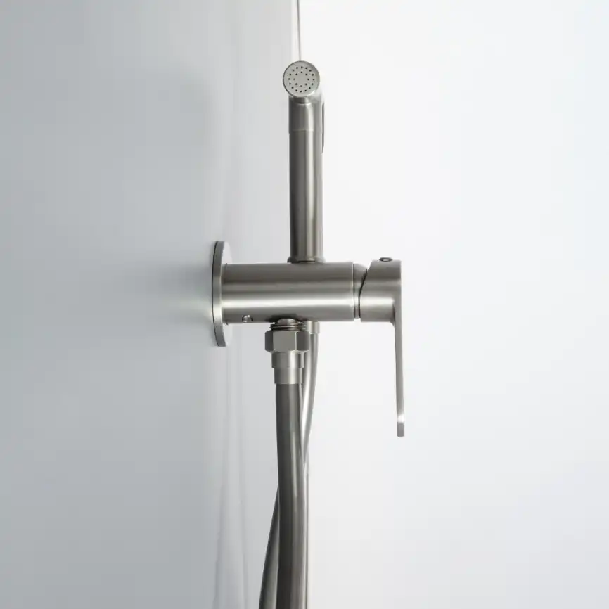 Гигиенический душ со смесителем AVS Beauty оружейная сталь, 811-531-GM фото 7