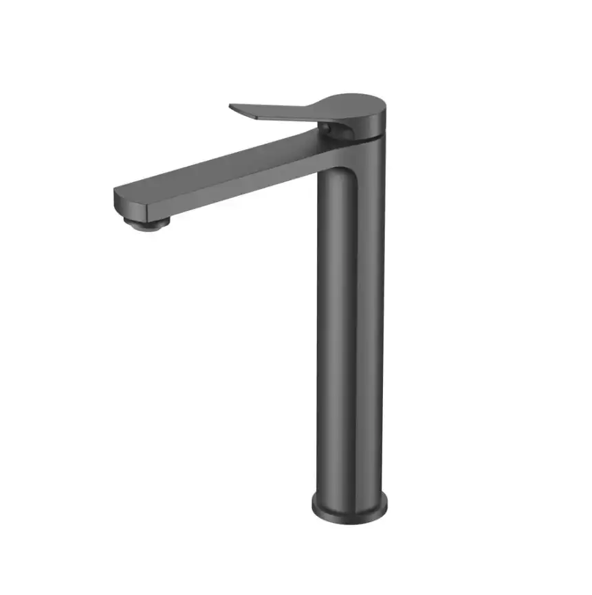 Смеситель для раковины Vincea Arco VBF-4AR02GM, вороненая сталь фото 2