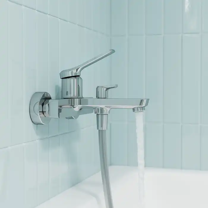 Смеситель для ванны IDDIS Parker PARSB02i02WA  цвет, Глянцевый хром фото 3