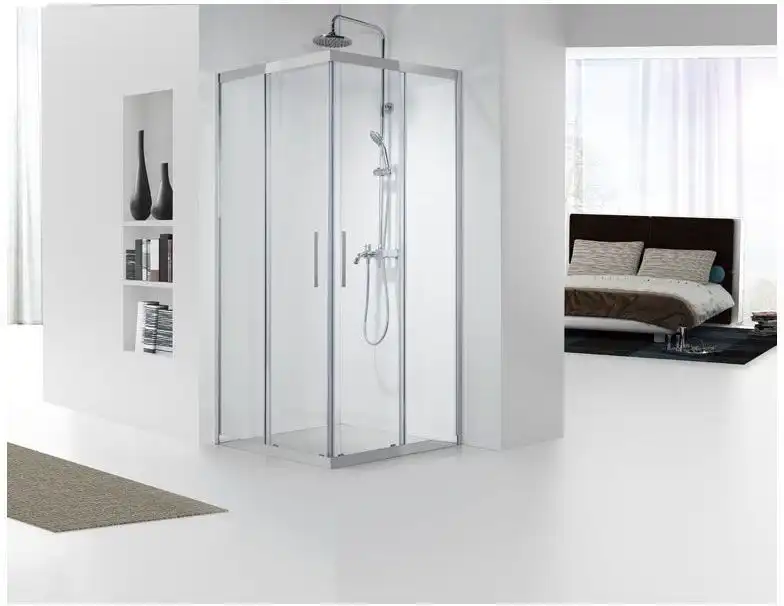 Душевой уголок Aquanet Delta Cube NPE1142 100x100, прозрачное стекло фото 6