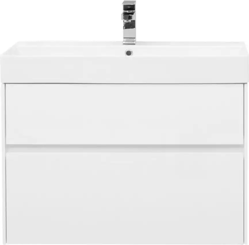 Тумба под раковину Aquanet Бруклин 85 белый 203960 фото 3