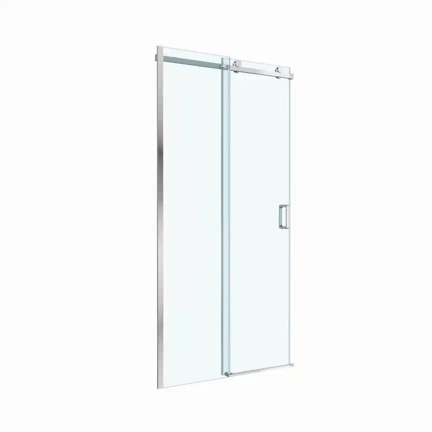 Душевая дверь BelBagno SOFT_CLOSE-2-BF-1-110-C-Cr стекло прозрачное, профиль Хром фото 11