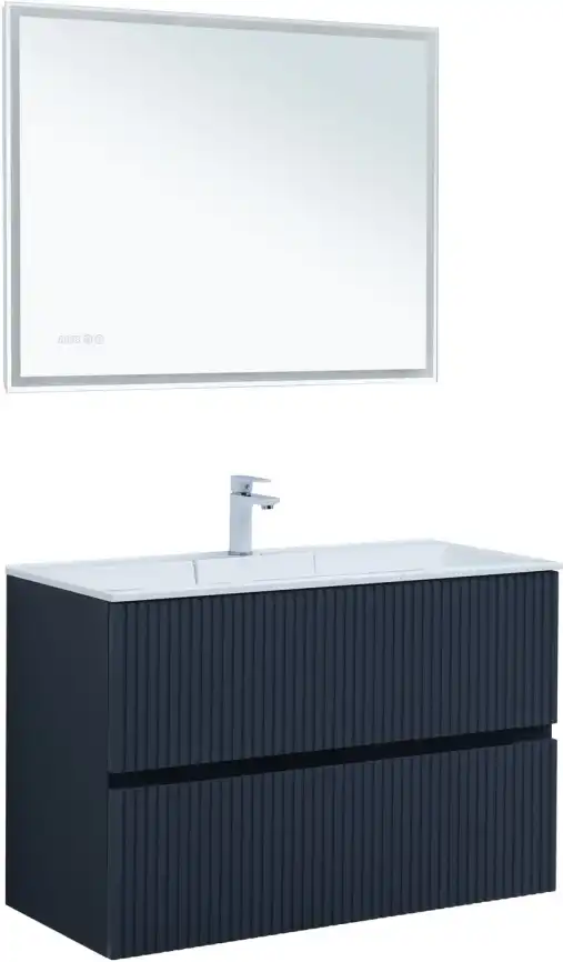 Тумба под раковину Aquanet Джейн 100 маренго 313304 фото 8