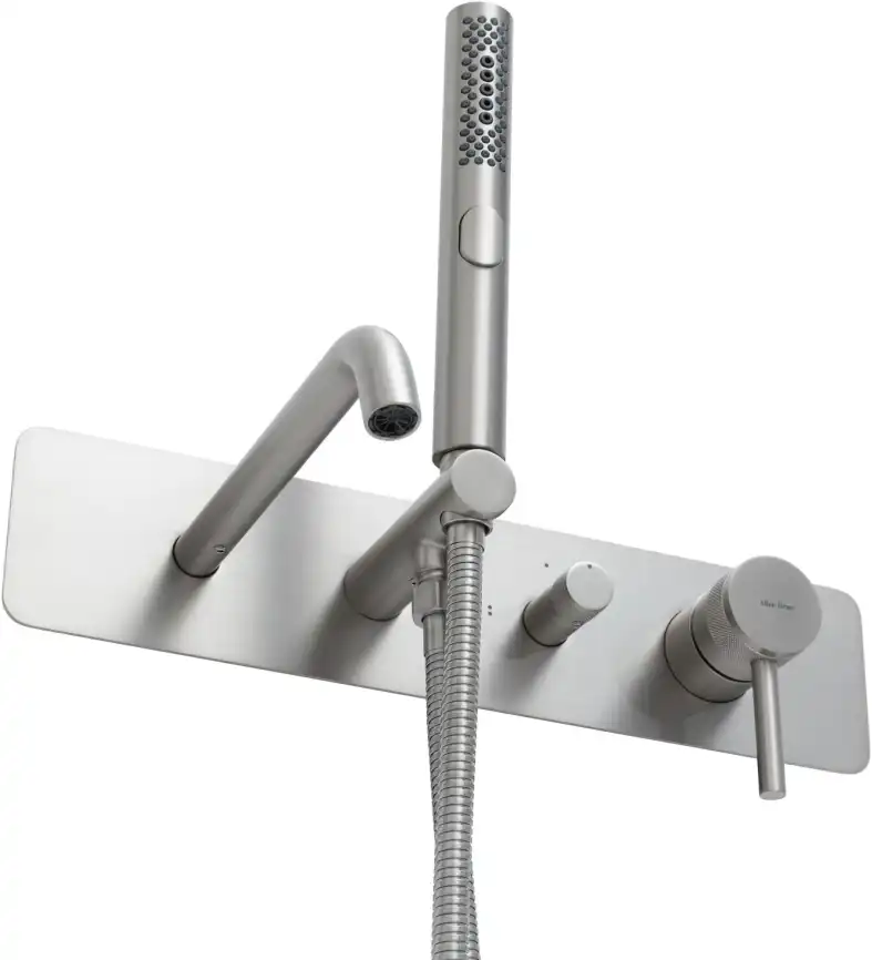 Смеситель для ванны с душем Allen Brau Priority 5.31A06-BN встраиваемый, с внутренней частью, Никель фото 3