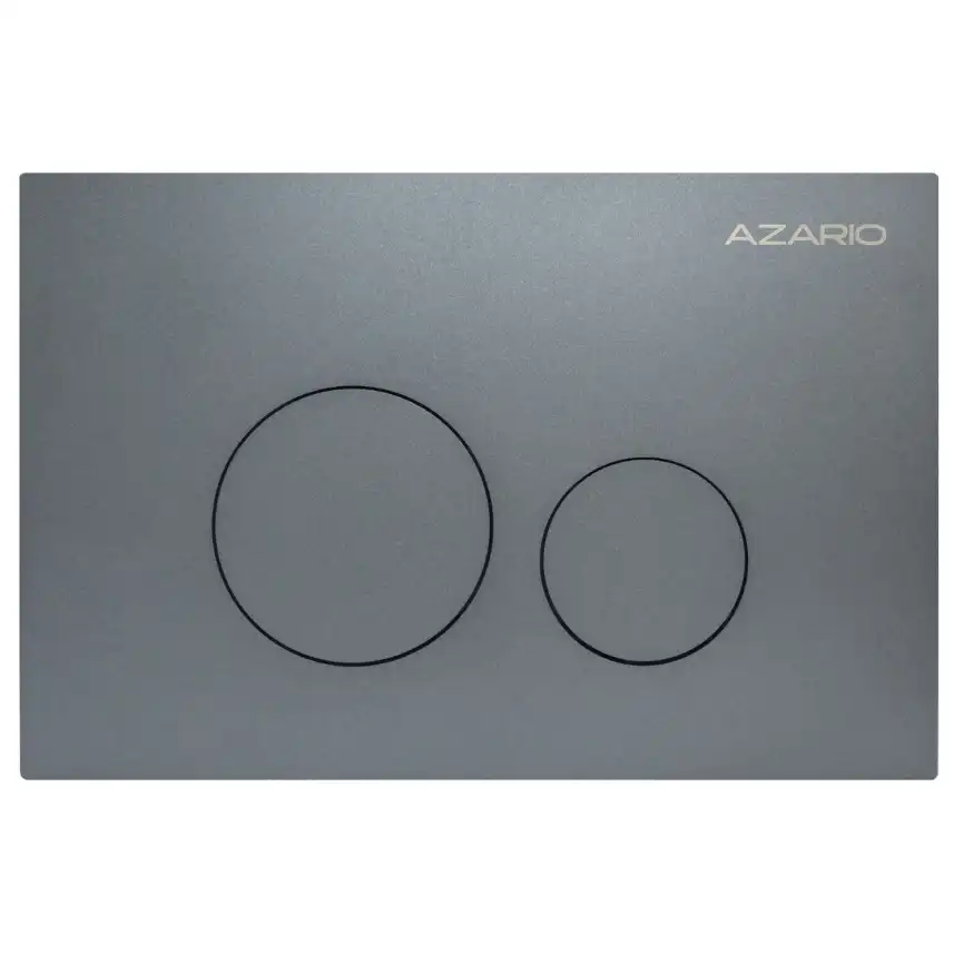 Кнопка смыва AZARIO NEW-TS AZ-SS-002-GG, Серый матовый фото 1