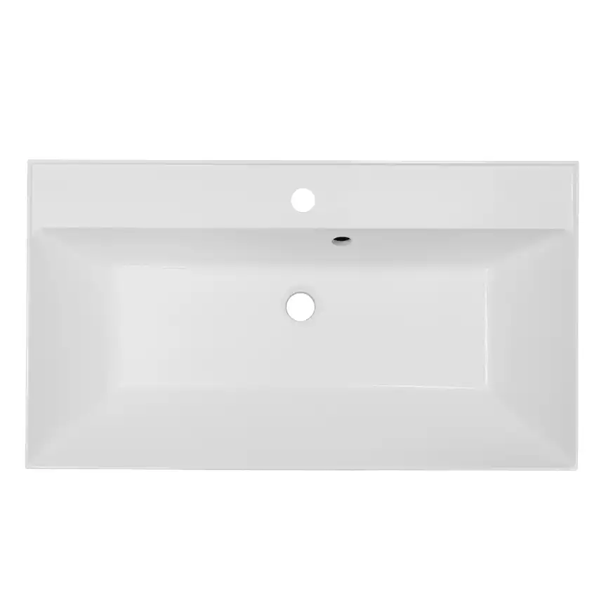 Тумба с раковиной Azario Viola 80 CS00097140, напольная, Белая матовая фото 6