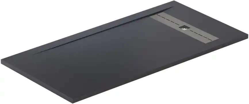 Душевой поддон Allen Brau Infinity 160х90 из искусственного камня 8.21007-AM Черный фото 3