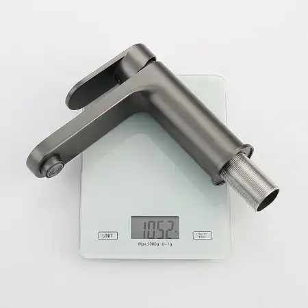 Смеситель для раковины Raglo R50.10.09, Графит матовый фото 4