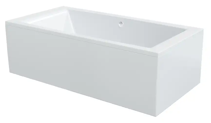 Акриловая ванна Marka One AELITA 200х100 01аэ2010 прямоугольная, Белая фото 3
