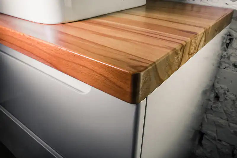 Столешница под раковину Jorno WOOD 60 Wood.06.60/LW Дерево светлое фото 2