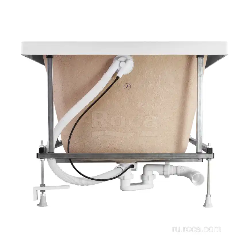 Акриловая ванна Roca Uno 170х75 ZRU9302870 прямоугольная, Белая фото 7