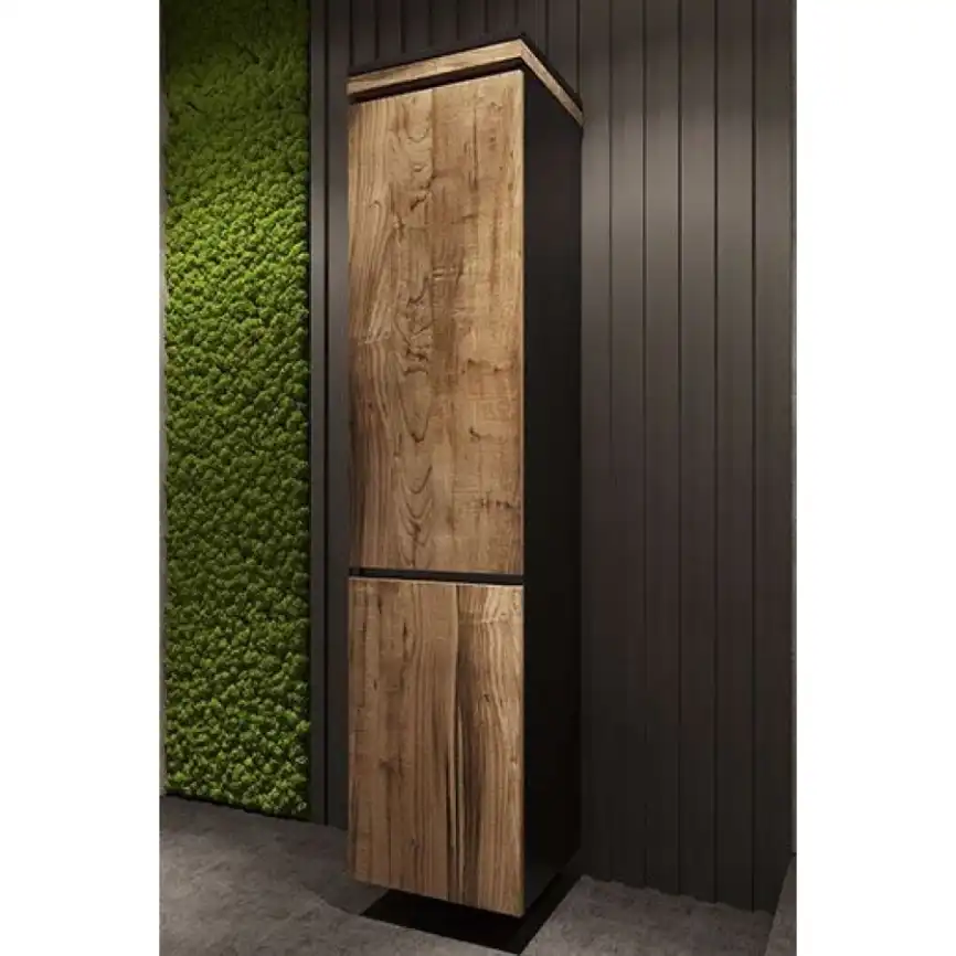 Пенал AURA ТРИУМФ 40 подвесной Славянский Дуб  левый фото 5