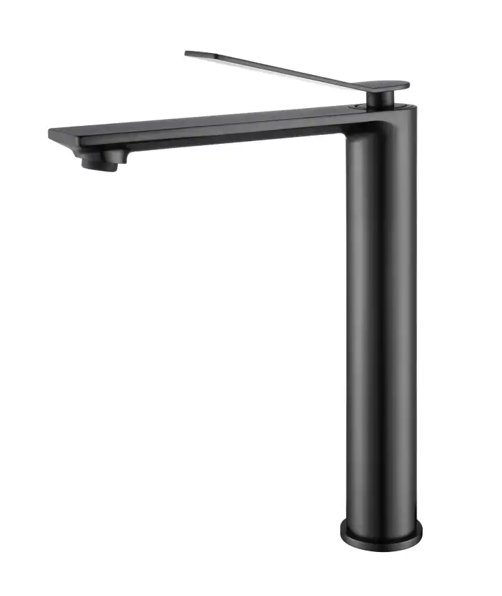 Смеситель для раковины Vincea Verse VBF-2VE2GM однорычажный, вороненая сталь фото 2