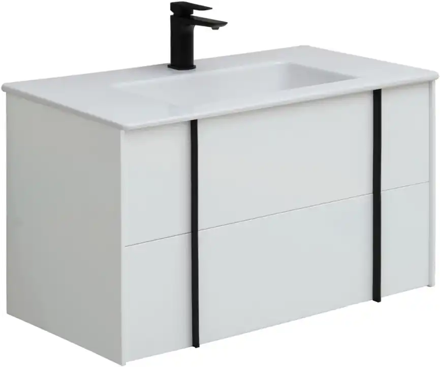 Тумба под раковину Allen Brau Reality 90 1.32006.WM белый матовый фото 1