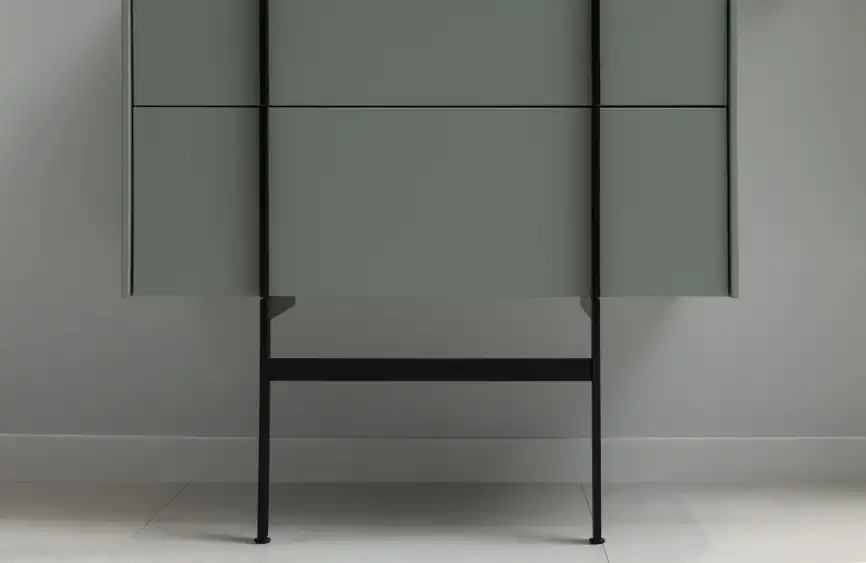 Тумба под раковину Allen Brau Reality 120 1.32008.CGM олива матовый фото 23