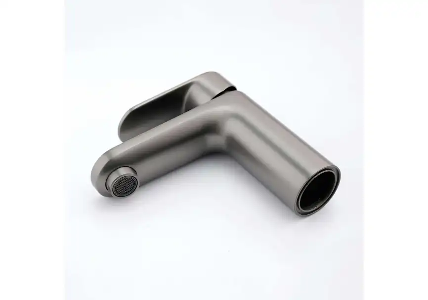 Смеситель для раковины Aquatek Ника AQ1810BGM, Оружейная сталь фото 6