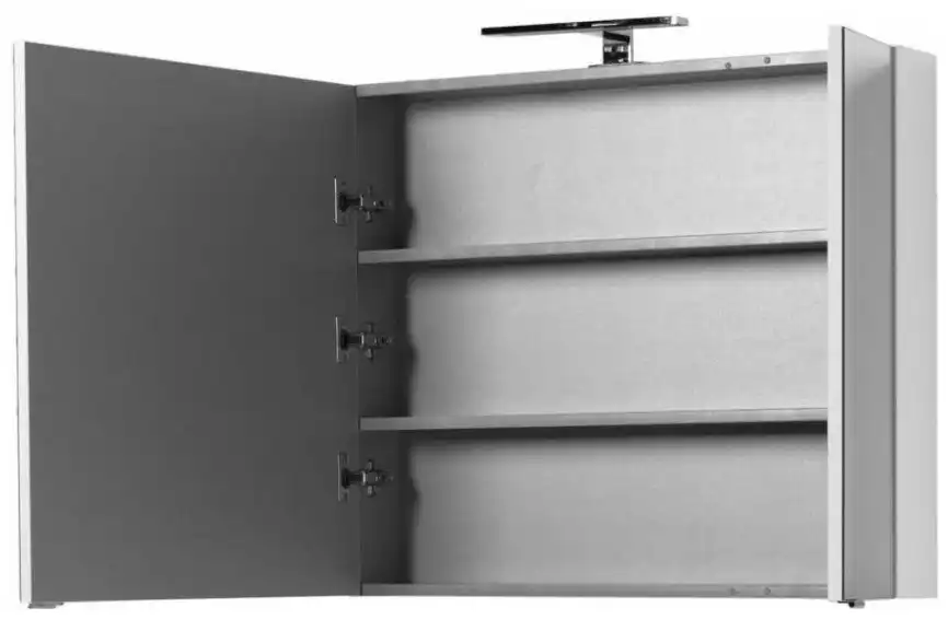 Зеркало-шкаф Aquanet Порто 80 белый 195728 фото 5