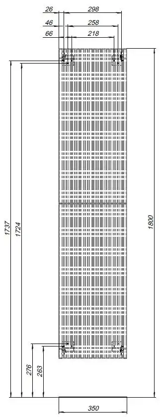 Пенал Aquanet Джейн 35 мисти грин, 313321 фото 3