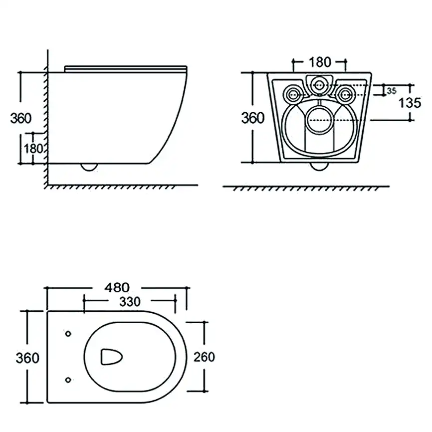 Унитаз подвесной Aquanet Cetus 3.0 Tornado с сиденьем микролифт 348005, белый фото 2