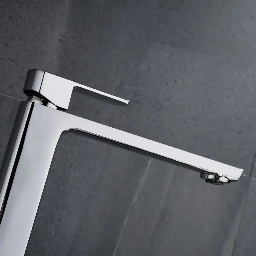 Смеситель для накладной раковины Vincea Next VBF-1N2CH однорычажный, хром фото 3