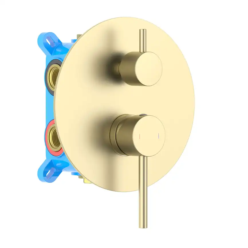 Смеситель для ванны Aquatek Европа AQ1347BG, Золото матовое фото 1