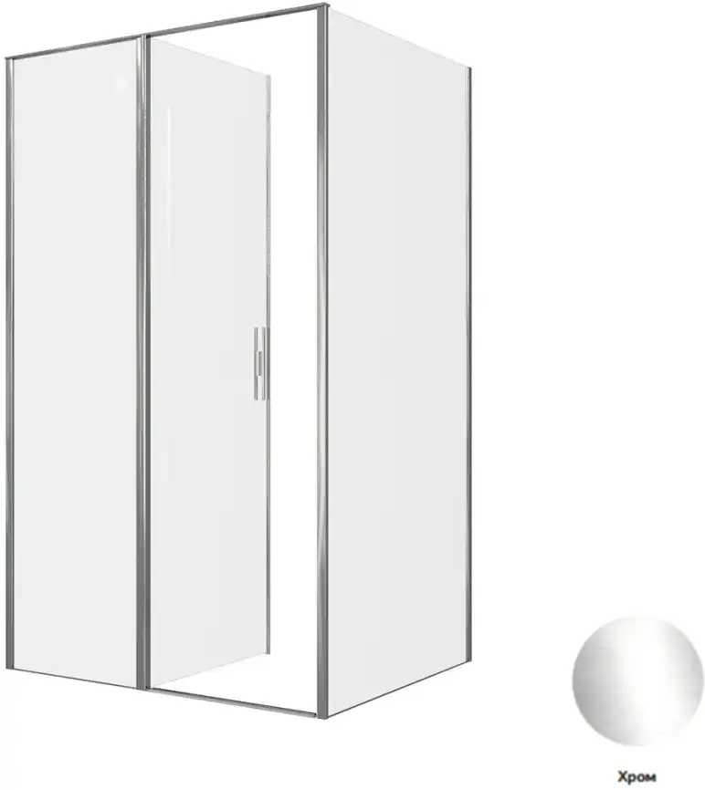 Душевой уголок Allen Brau Priority 120x100 3.31031.00 + 3.31046.00 хром фото 4