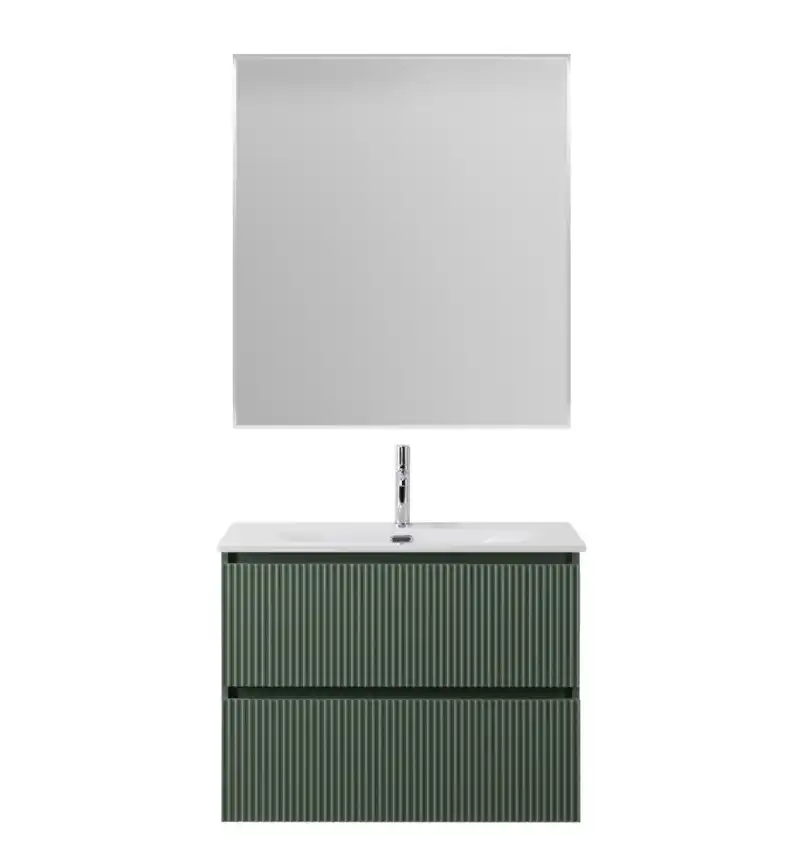 Тумба под раковину BelBagno UNO-800-2C-SO-VO подвесная, Еловый Матовый фото 13