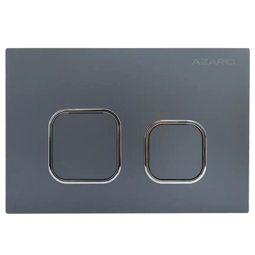 Кнопка смыва AZARIO NEW-TS AZ-ABS-002-GG, Сатин фото 1