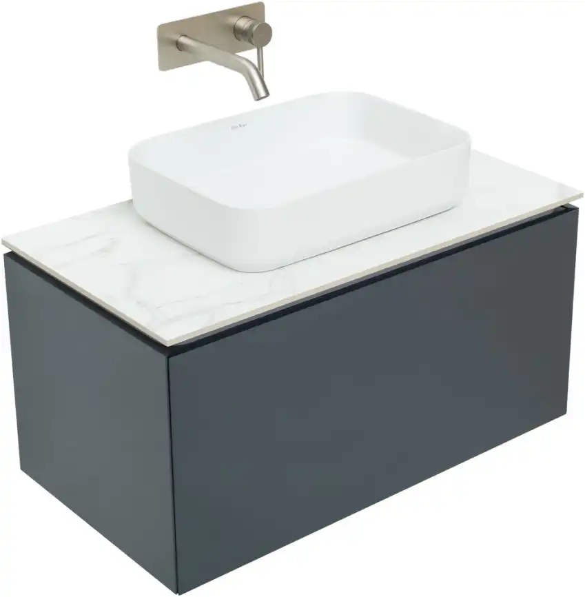 Тумба под раковину Allen Brau Infinity 85 1.21002.AM антрацит матовый фото 4
