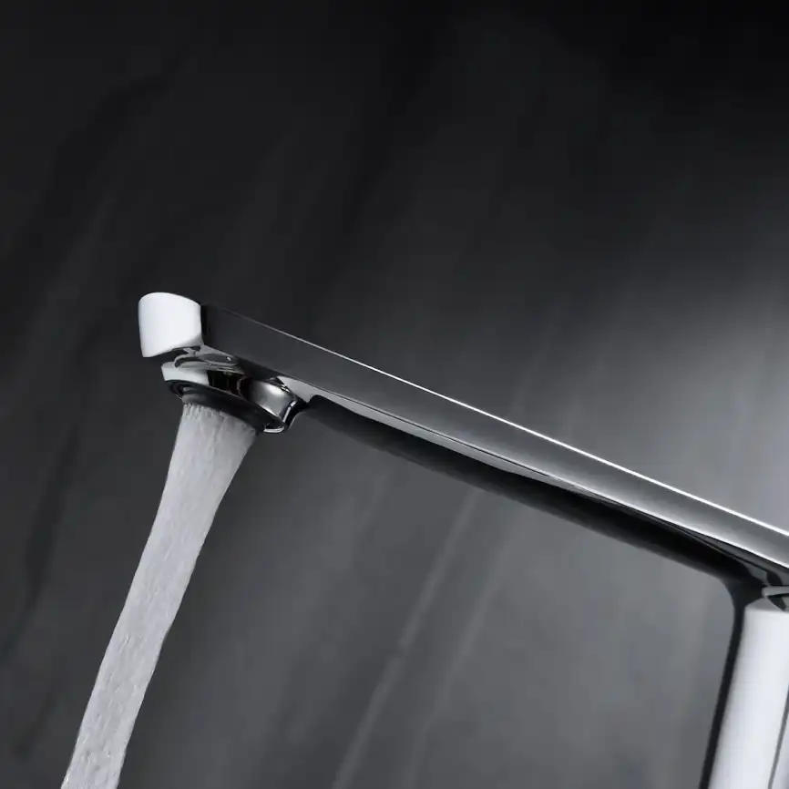 Смеситель для накладной раковины Vincea Next VBF-1N2CH однорычажный, хром фото 4