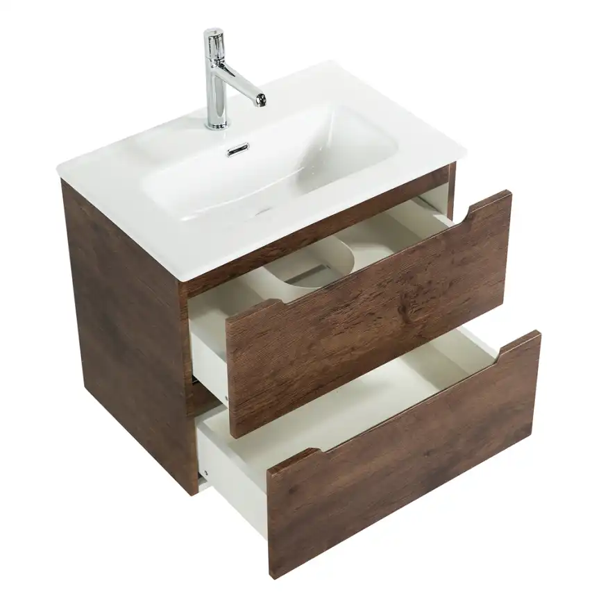Тумба под раковину BelBagno ETNA39-500/390-2C-SO-RW-P подвесная Rovere Moro фото 6