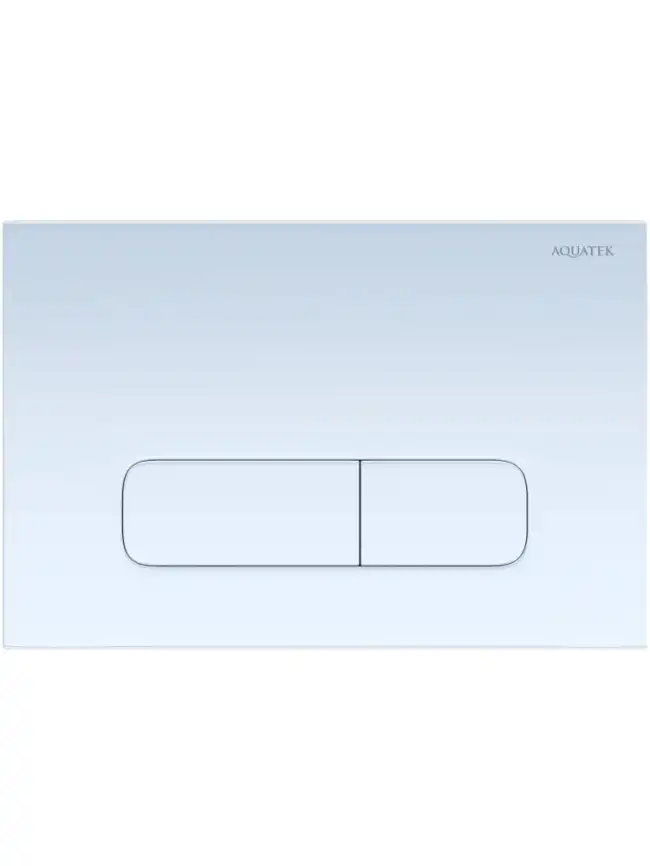 Кнопка смыва Aquatek PNS-0000006, Белый фото 1