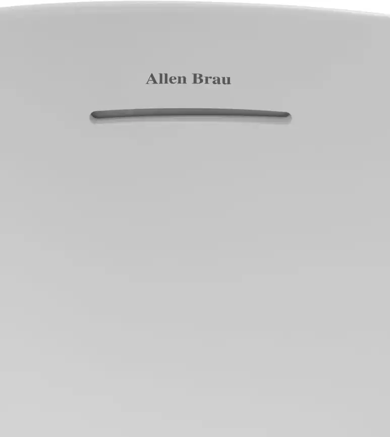 Ванна из искусственного камня Allen Brau 180x80 Solid Stone Krion Neo XL 2.35002.21, белая матовая фото 9