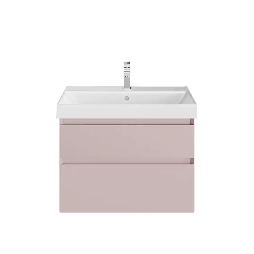 Тумба под раковину Kerama Marazzi CUBO 70 см, CUB.70.2\MAL подвесная, Мальва фото 1