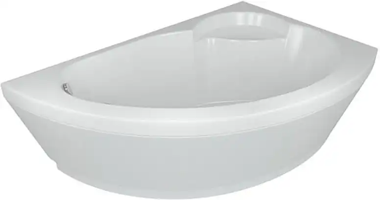 Акриловая ванна Aquatek Аякс 2 170х110 AYK170-0000089 правая, без гидромассажа, с фронтальным экраном (вклеенный каркас) фото 2