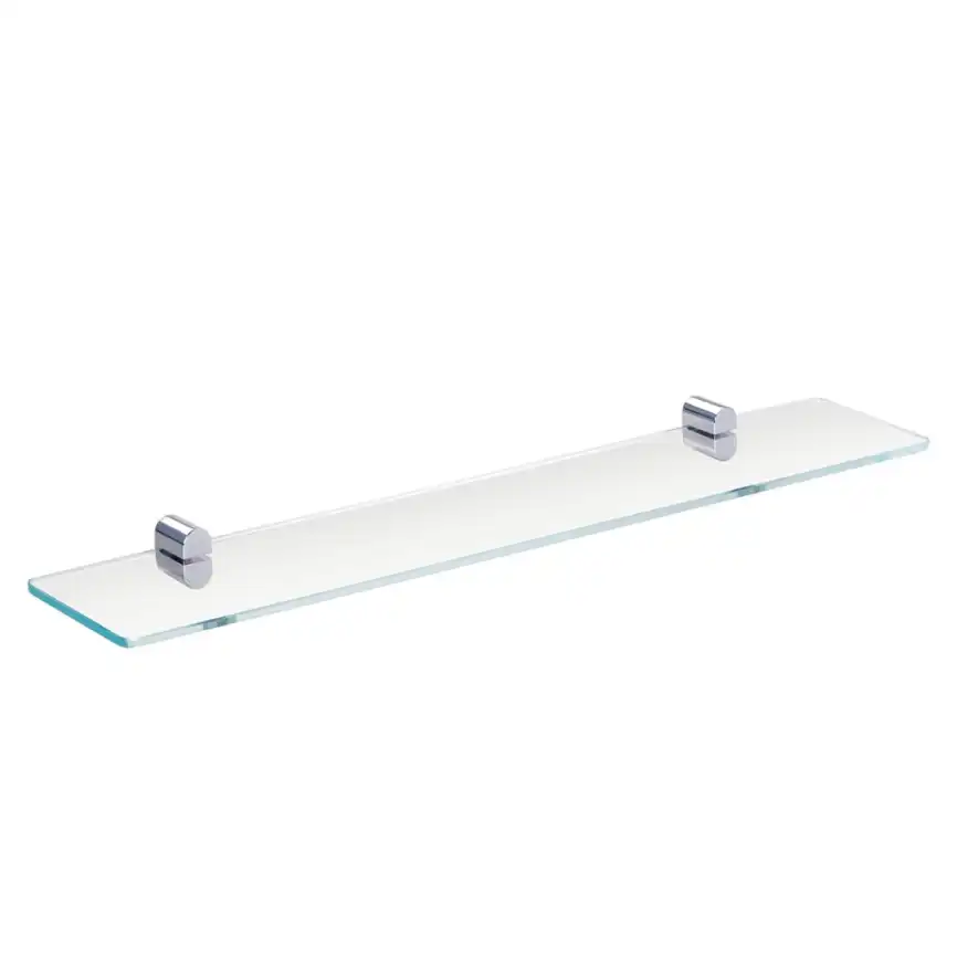 Полка стеклянная 60 см BEMETA ORGANIC Хром 157102241 фото 1
