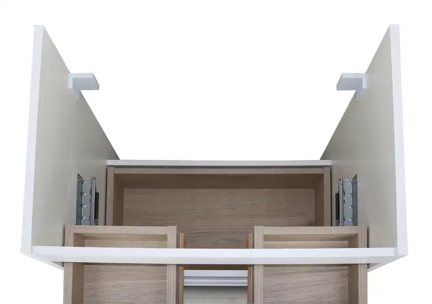 Тумба с раковиной Azario Мила 60 CS00091364, напольная, Белая матовая фото 4