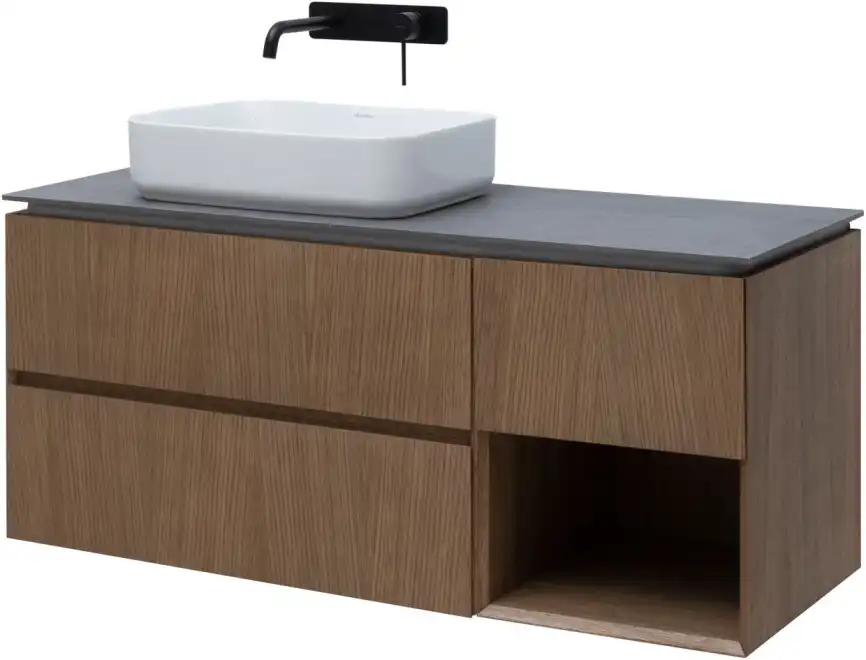 Тумба под раковину Allen Brau Infinity 120 1.21005.NO L дуб фото 5