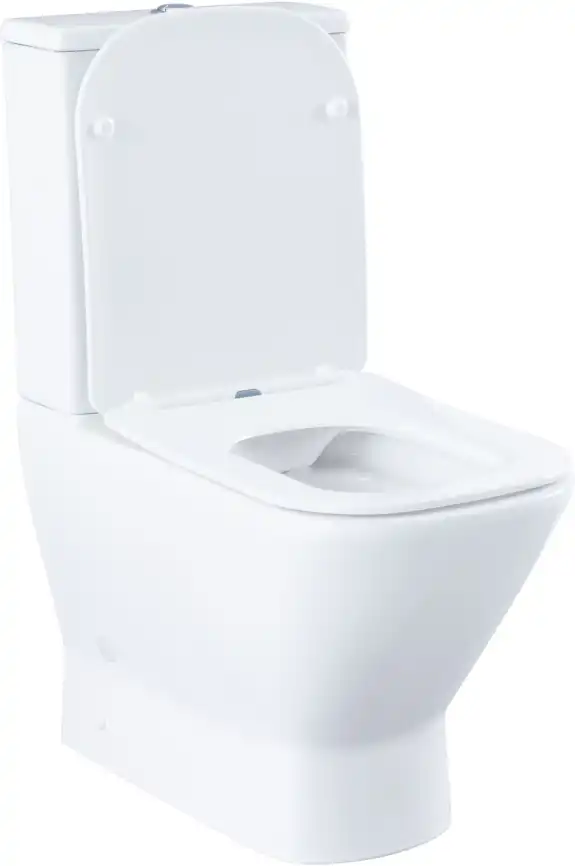 Чаша напольного унитаза Aquanet Fine Rimless FINE-C Soft Close с сиденьем микролифт фото 10