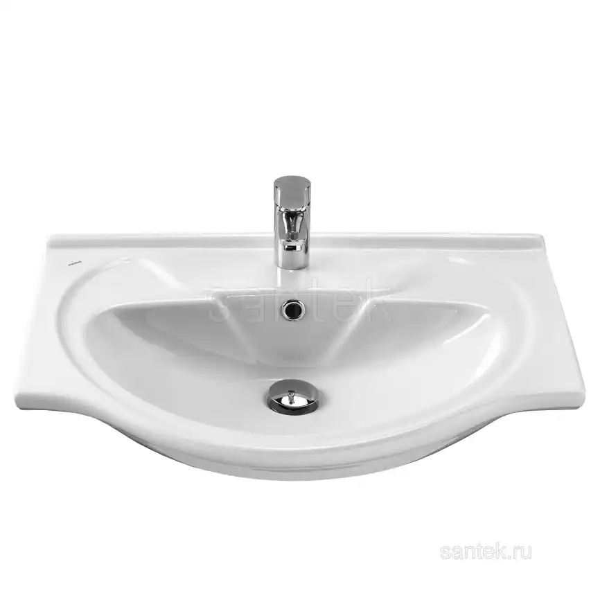 Раковина Santek Байкал 60 отверстие под смеситель 1WH109652 фото 2