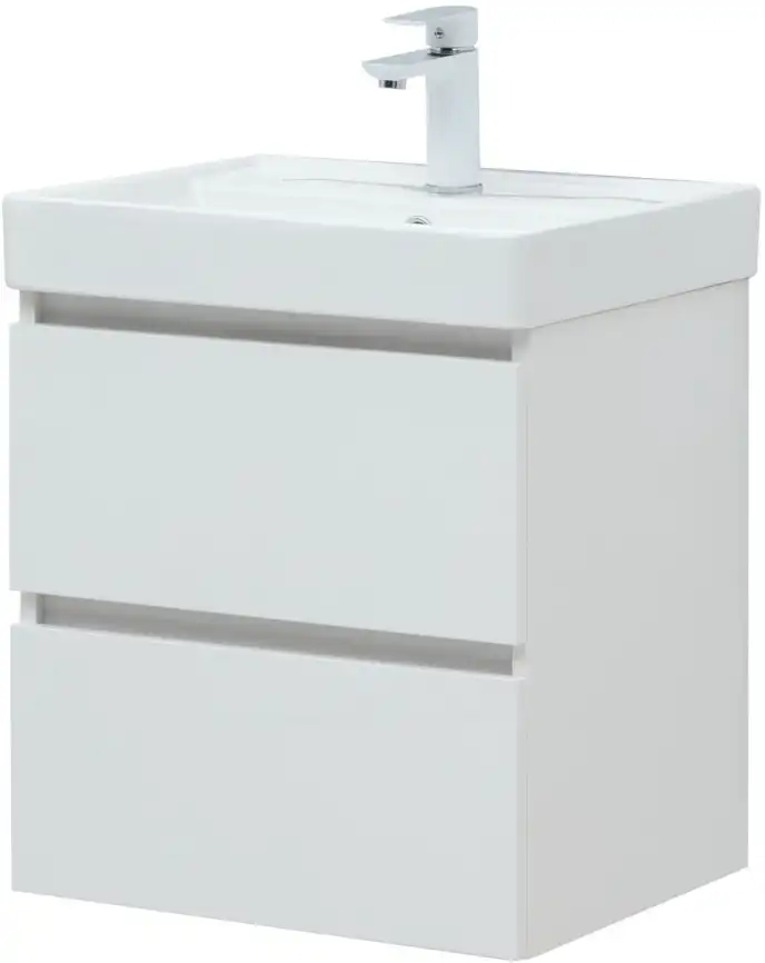 Тумба под раковину Aquanet Вега 50 (2 ящика) 308332 фото 5