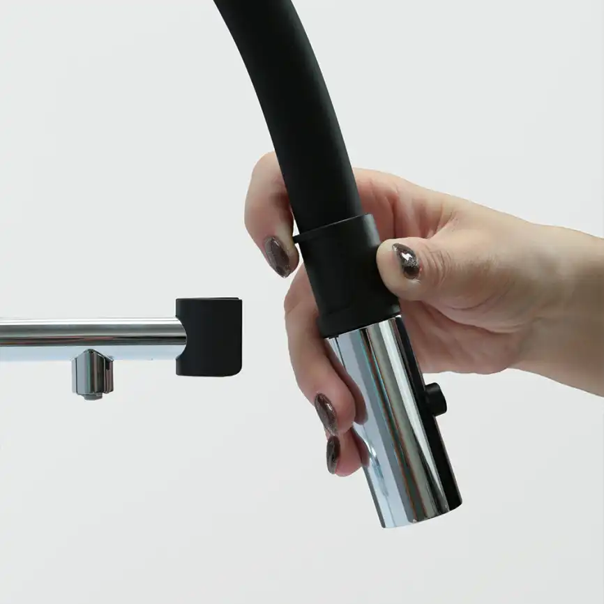 Смеситель для кухни с гибким изливом AVS PureRiver хром, 811-170-CR фото 8