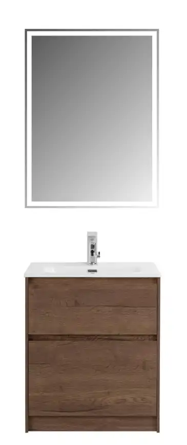 Тумба под раковину BelBagno KRAFT39-600/390-2C-PIA-RT напольная Rovere Tabacco фото 5