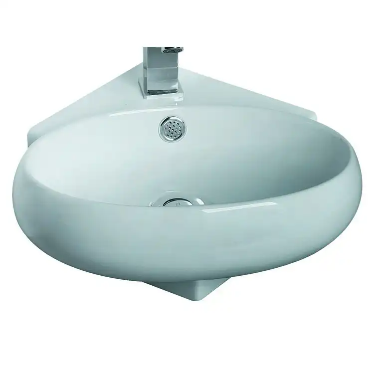 Умывальник CeramaLux 9359 350х350х130 Подвесная цвет Белый фото 6