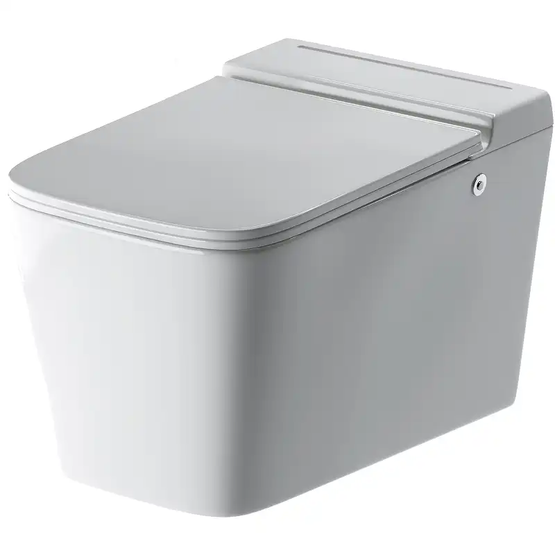 Подвесной унитаз Grossman GR-5501 безободковый, Белый глянцевый фото 1