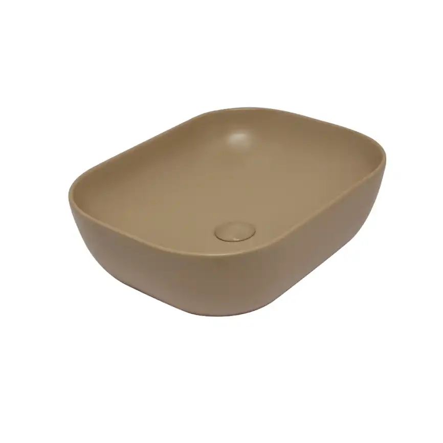 Раковина AVS Клара 51x40 бежевая матовая фото 1
