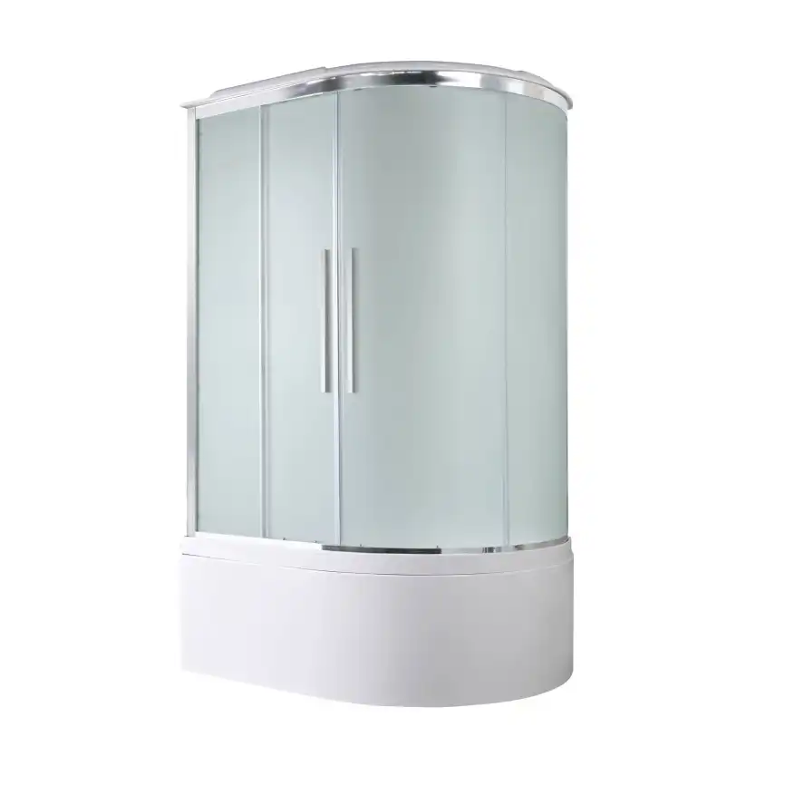 Душевая кабина AvaCan EM5811L 110x80 см, высокий поддон, с крышей, левая фото 3