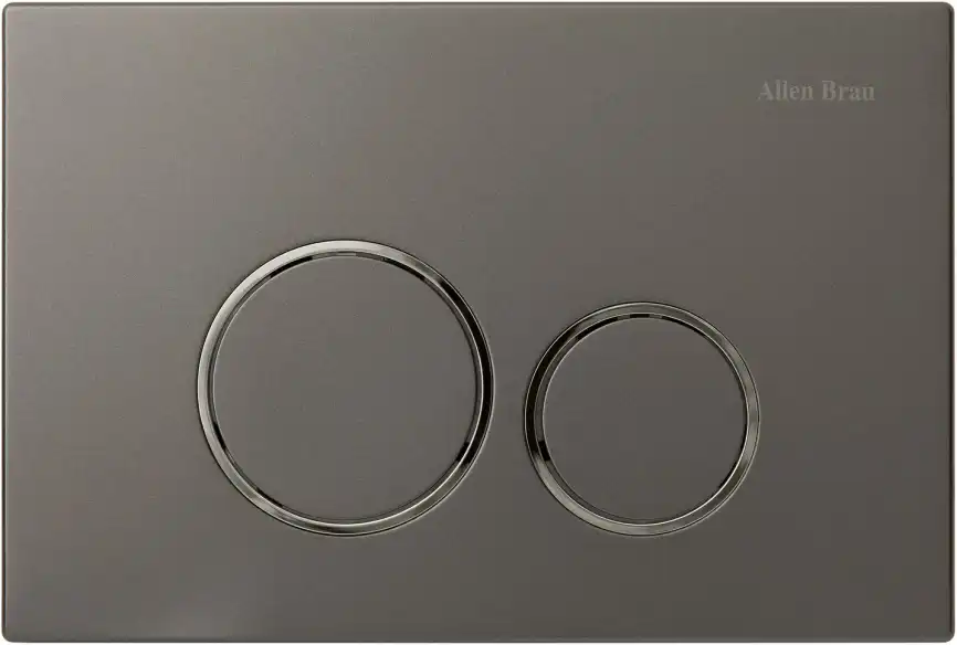 Клавиша смыва Allen Brau Priority 9.20001.GR графит/хром фото 1